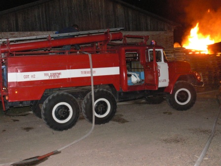 За ночь в Астрахани произошло три пожара
