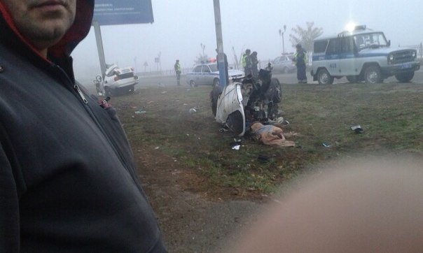 В Астрахани три человека погибли в ДТП- очевидцы