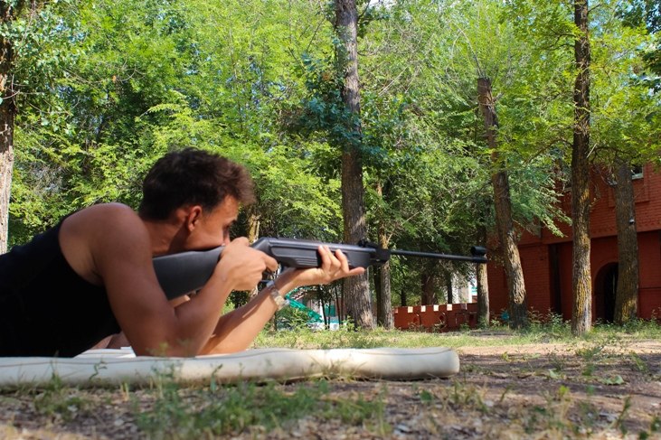 В Астраханской области прошла спартакиада казачьей молодежи. Фотоотчет