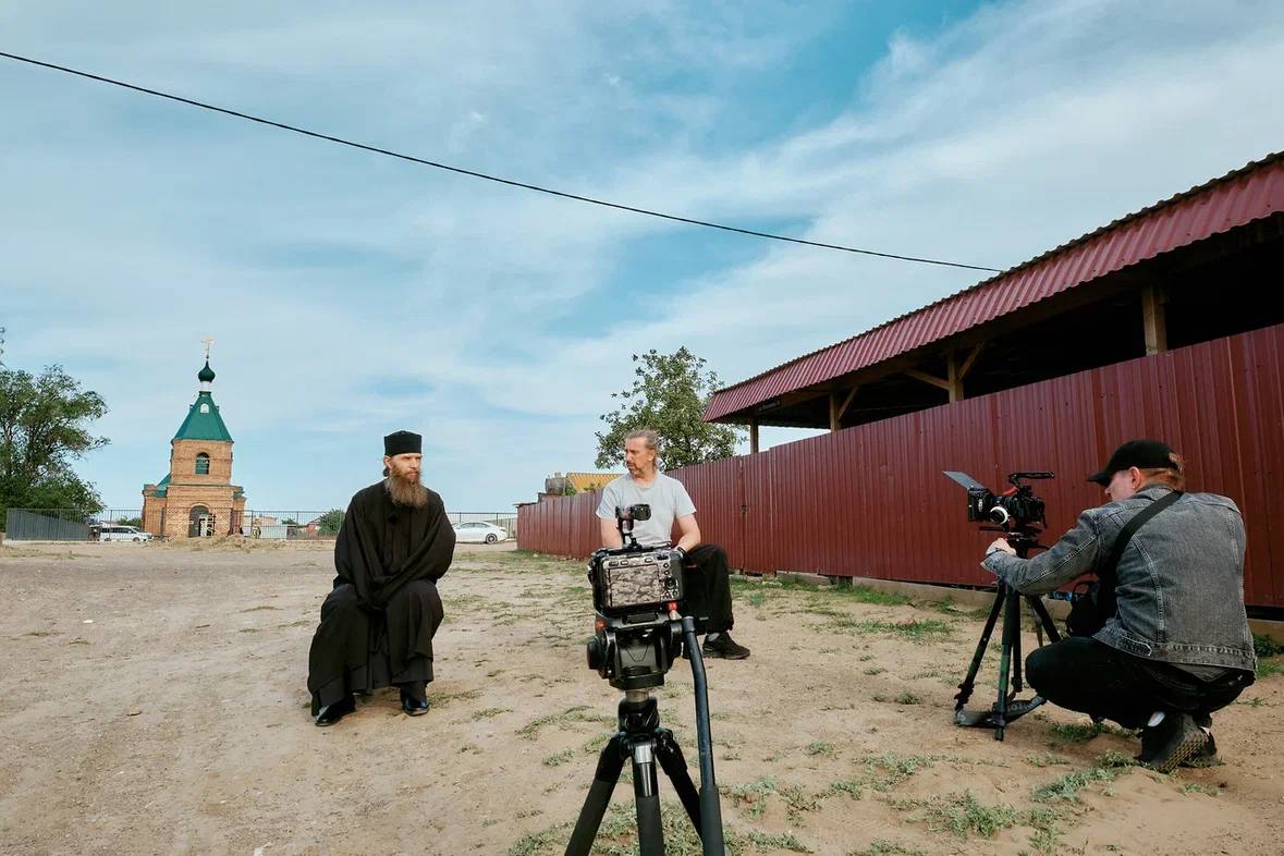 Федеральный канал снимает в Астрахани фильм о новомучениках