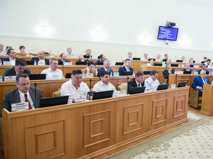 Заседание Думы Астраханской области 16 мая 2019 года