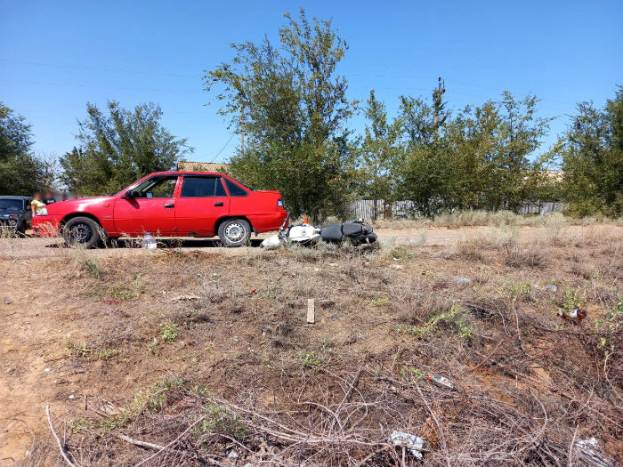 Подробности ДТП с астраханским мотоциклистом, которого в коме увезли санавиацией в Волгоград