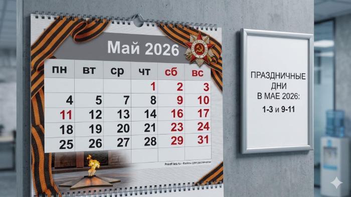 Производственный календарь подарит астраханцам две укороченные рабочие недели подряд