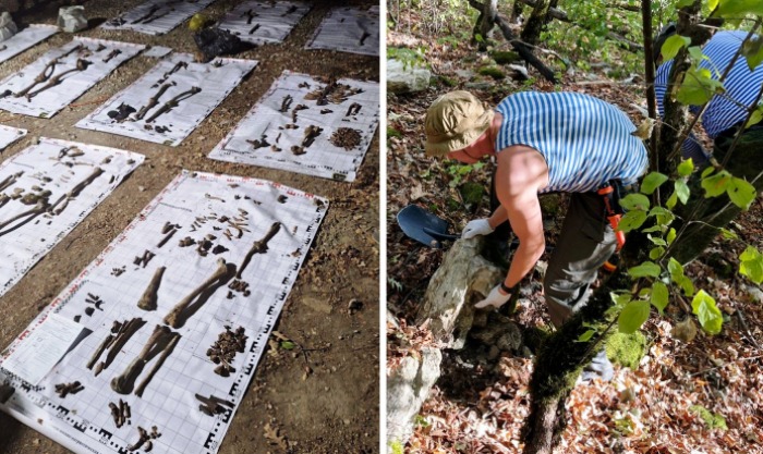 Астраханские поисковики помогли найти в Краснодарском крае останки 16 бойцов ВОВ