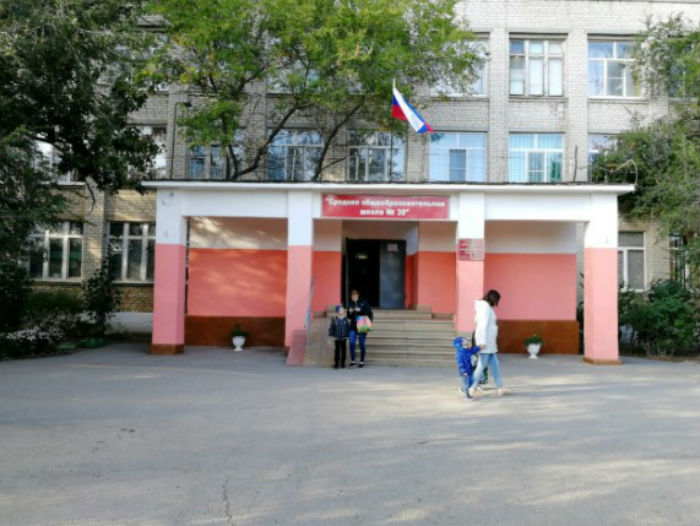 В Астрахани школа закрылась на карантин 
