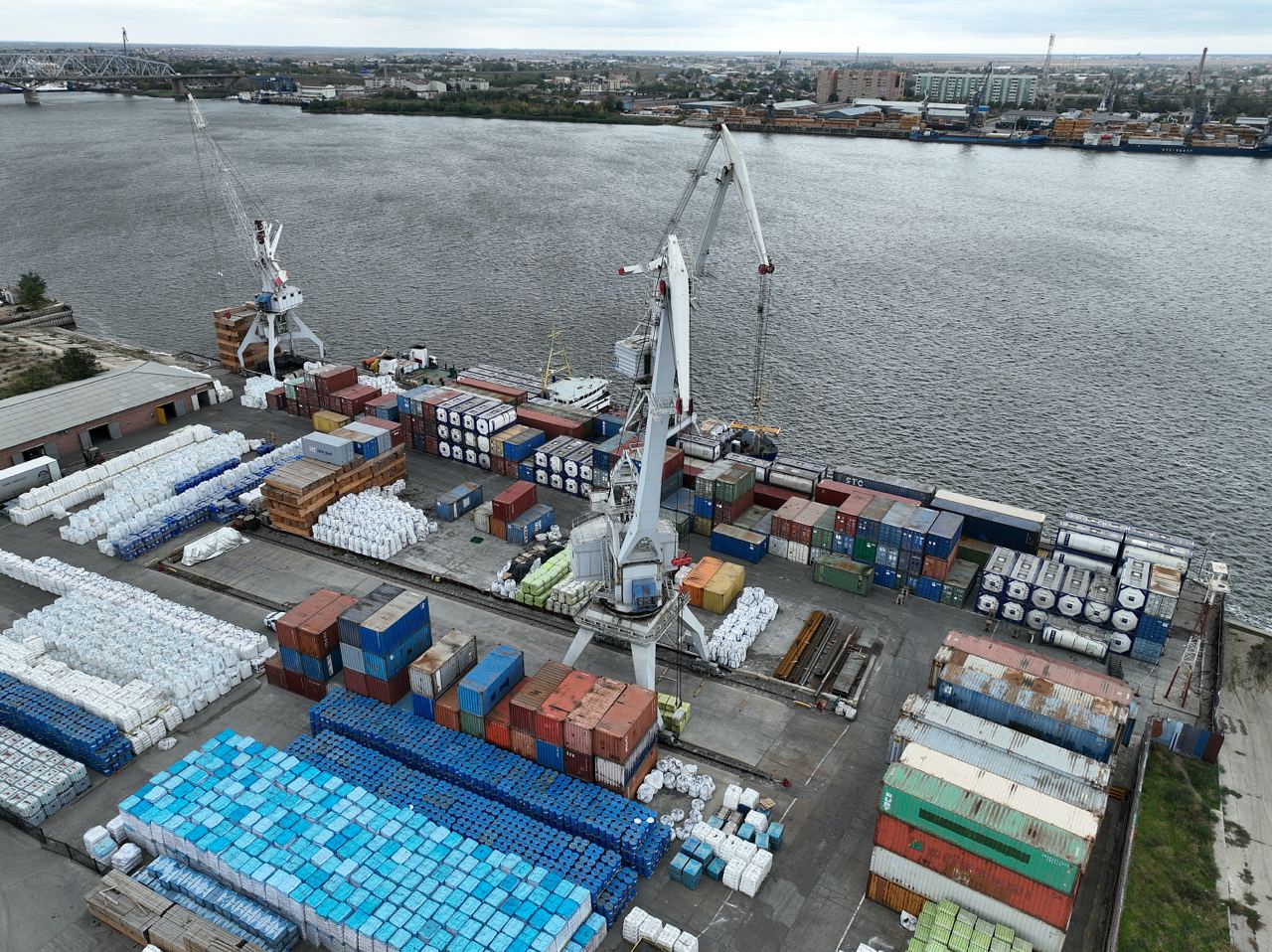 Грузооборот морских портов Астраханской области вырос на 68 процентов