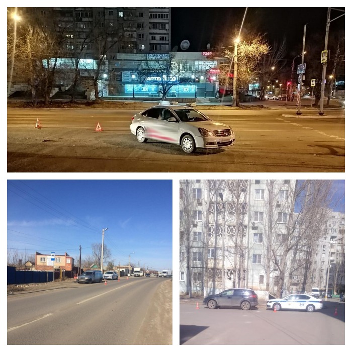 За сутки в Астрахани сбили трёх пешеходов