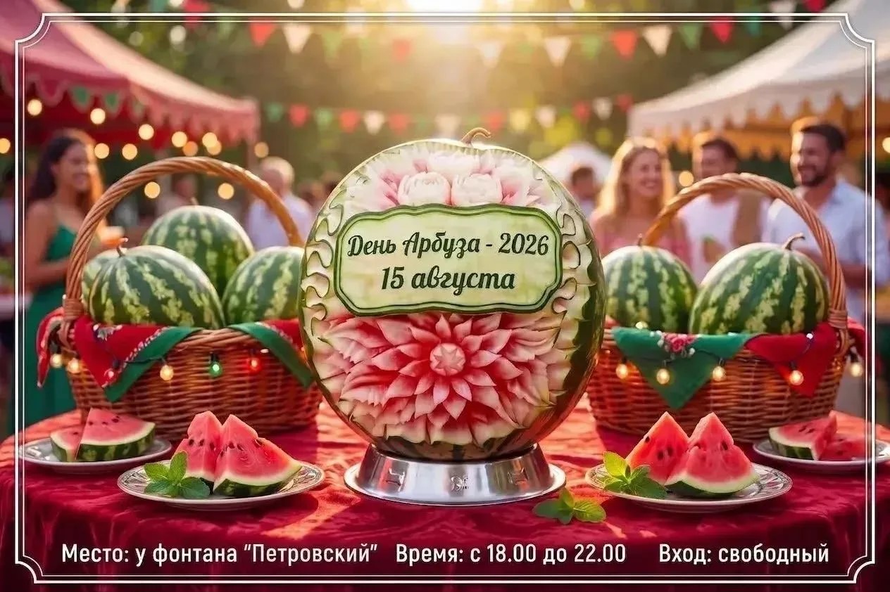 Астрахань снова отметит День арбуза с подачи мэра Игоря Редькина