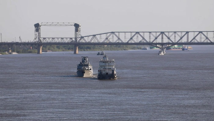 Из Астрахани в Санкт-Петербург для участия в параде отправились «Грачонок» и «Буян»