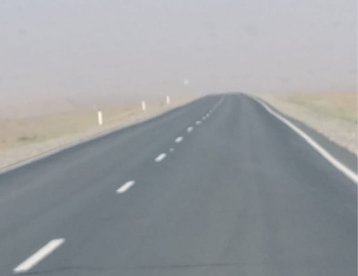 В Астраханской области снова начинается пыльная буря