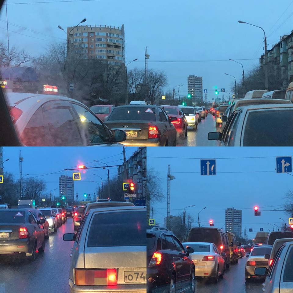 Астраханские водители снова недовольны: на этот раз светофорами
