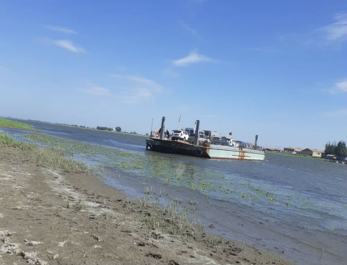 Паром в Володарском районе возобновил работу