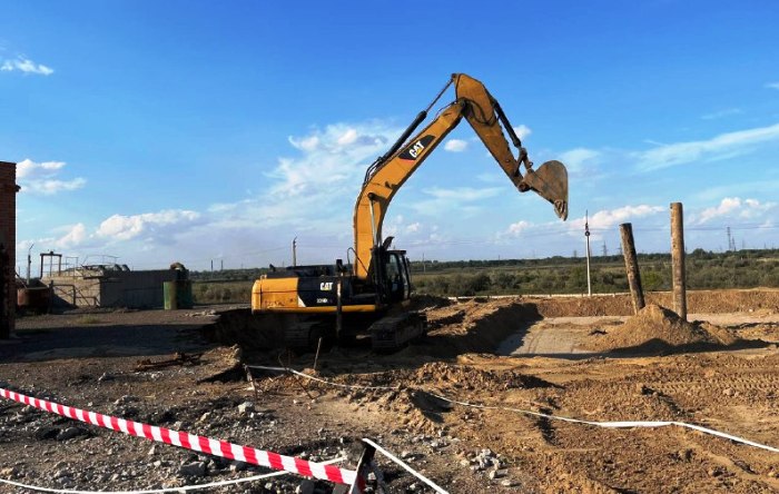 На северных очистных сооружениях Астрахани готовят площадки под  новые цеха