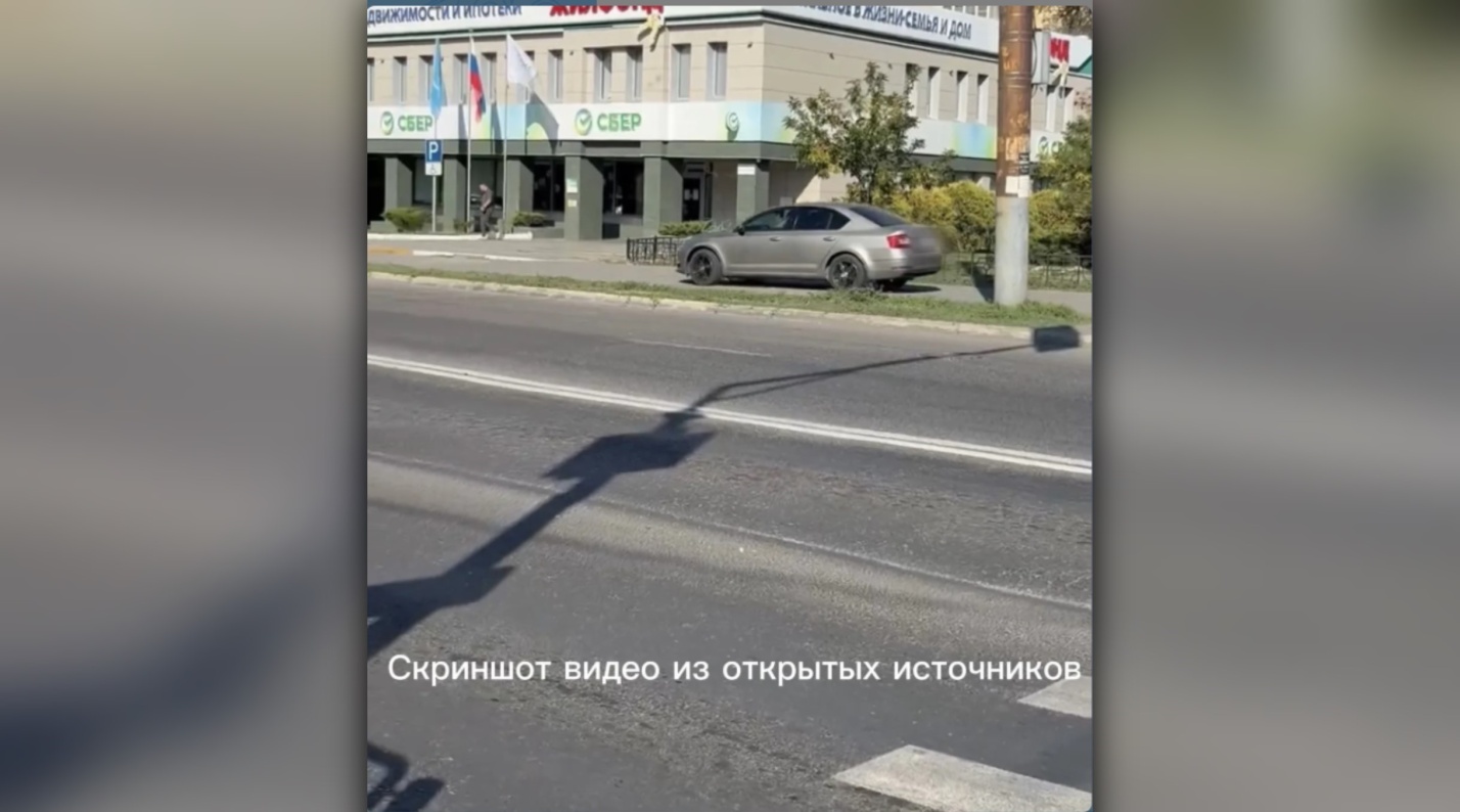 Астраханский автолюбитель доездился по пешеходной зоне до протокола