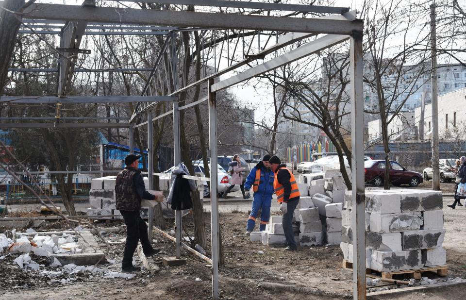 В Астрахани снесли самострой, предназначенный для медицинского центра