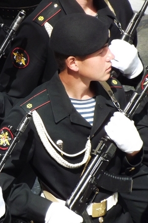 Парад, посвященный дню Победы