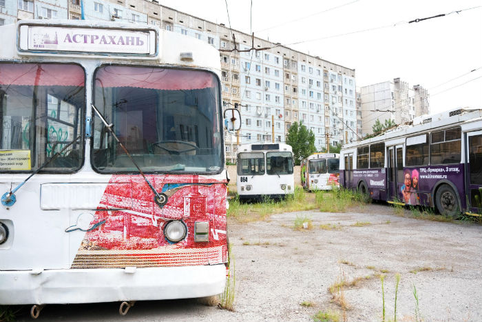 На месте сгоревшего троллейбусного парка в Астрахани построят путепровод и может появиться новый жилой комплекс