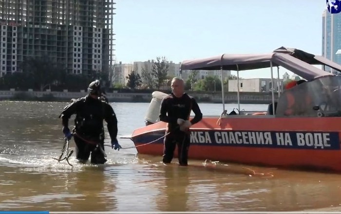 Водолазы «Волгоспаса» обследовали астраханские пляжи