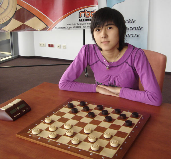 Астраханская студентка возглавила мировой рейтинг игроков в шашки