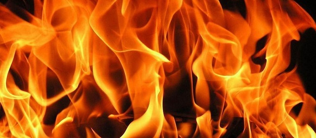 В Астраханской области сгорел жилой дом