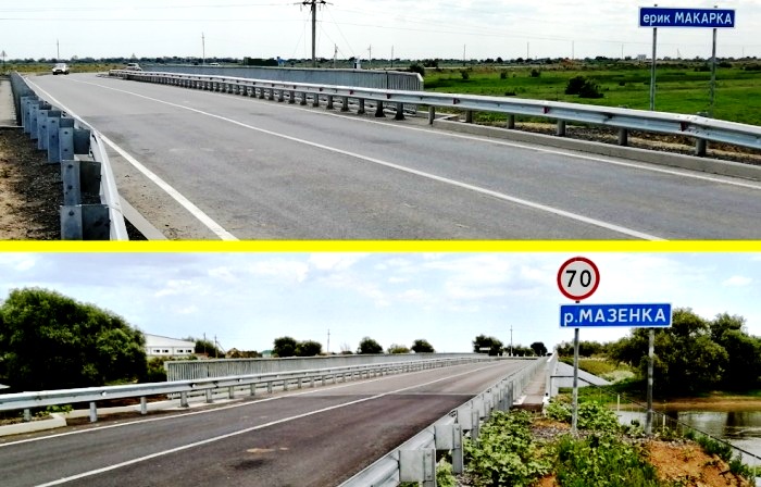 В Астраханской области с опережением графика завершили капитальный ремонт двух мостов
