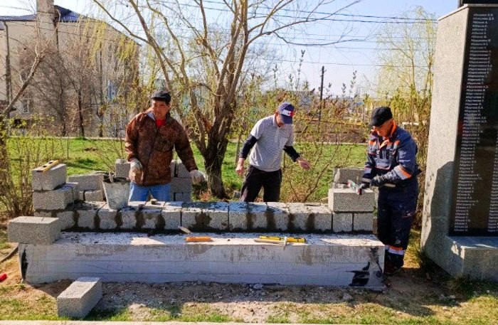В астраханском райцентре скоро откроют стелу в память бойцов СВО