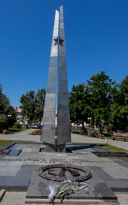 В Астрахани полиция задержала пятерых молодых людей, потушивших Вечный огонь в ночь на 23 февраля