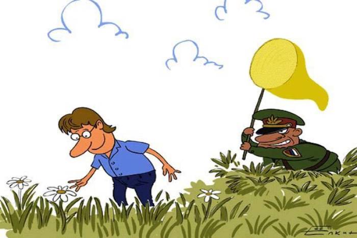 Пятеро астраханцев начихали на российскую армию