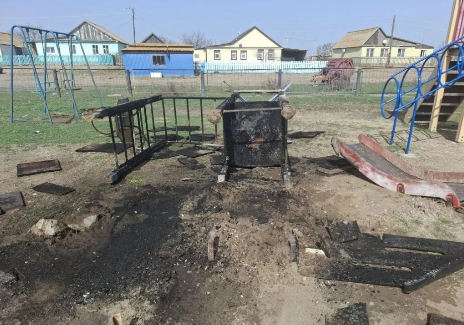 Один из округов Астраханской области превратился в место для развлечения вандалов 
