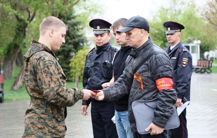 В Астраханской области дружинникам собираются повысить выплаты