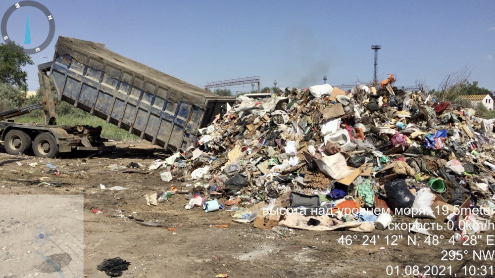 Ликвидирована самая крупная свалка в Астрахани