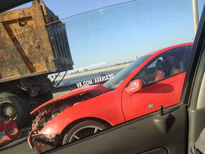 На Новом мосту в Астрахани ожидается огромная пробка