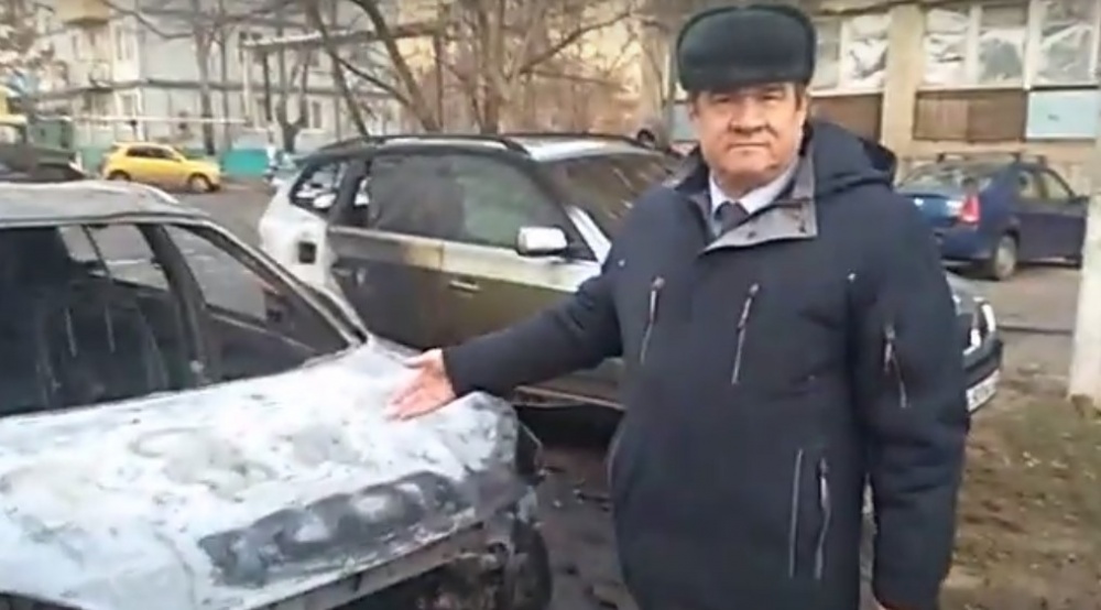 Астраханский справедливоросс Евгений Дунаев. В поджоге моего авто может быть политический подтекст