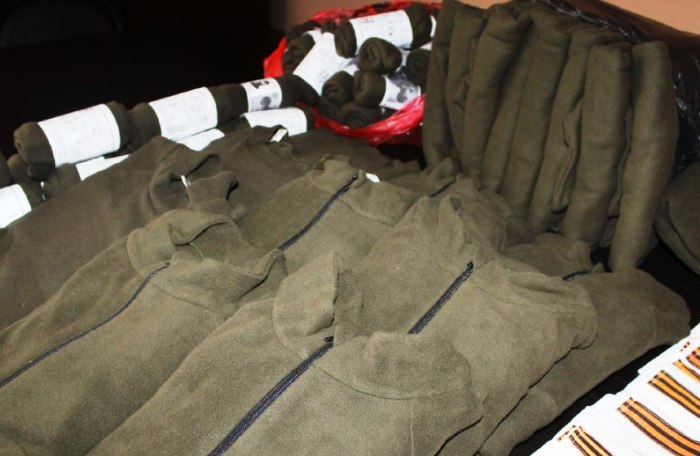 Лиманцы отправили комплекты одежды для астраханцев, участвующих в СВО