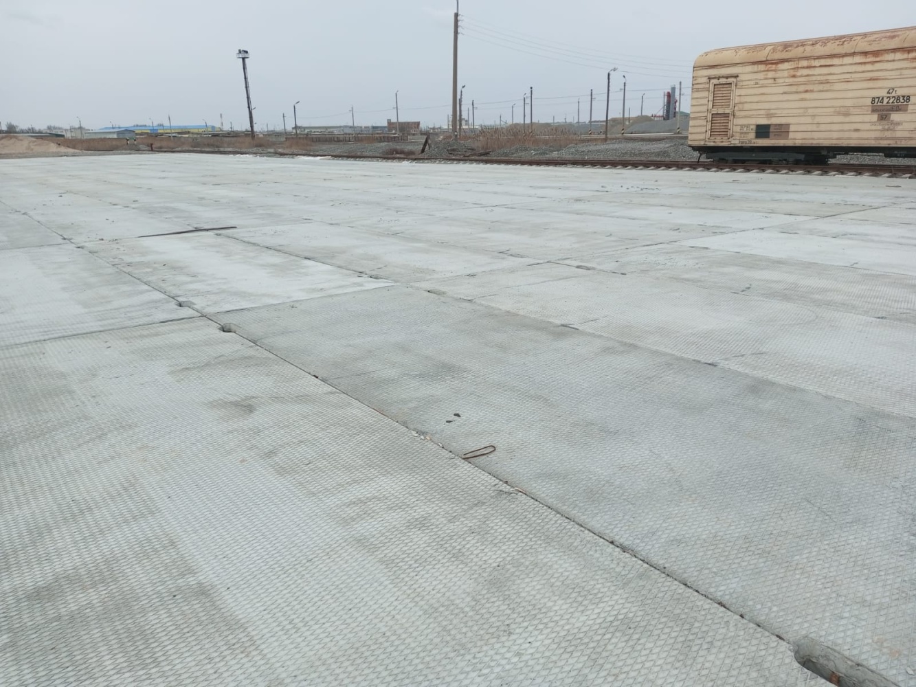 Завершилась модернизация контейнерной площадки на грузовом терминале Кутум в Астрахани