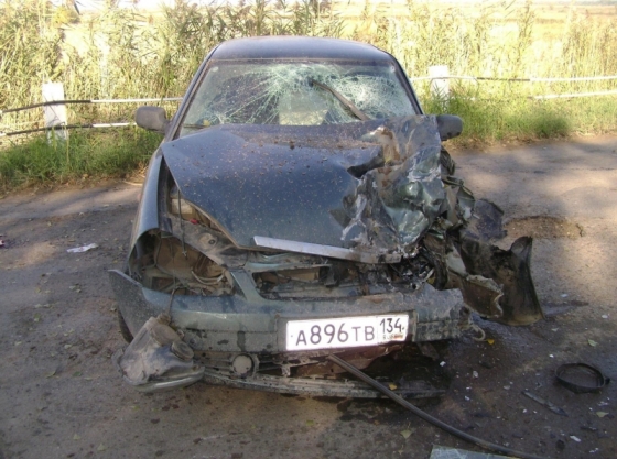 Пьяный волгоградец устроил ДТП под Астраханью