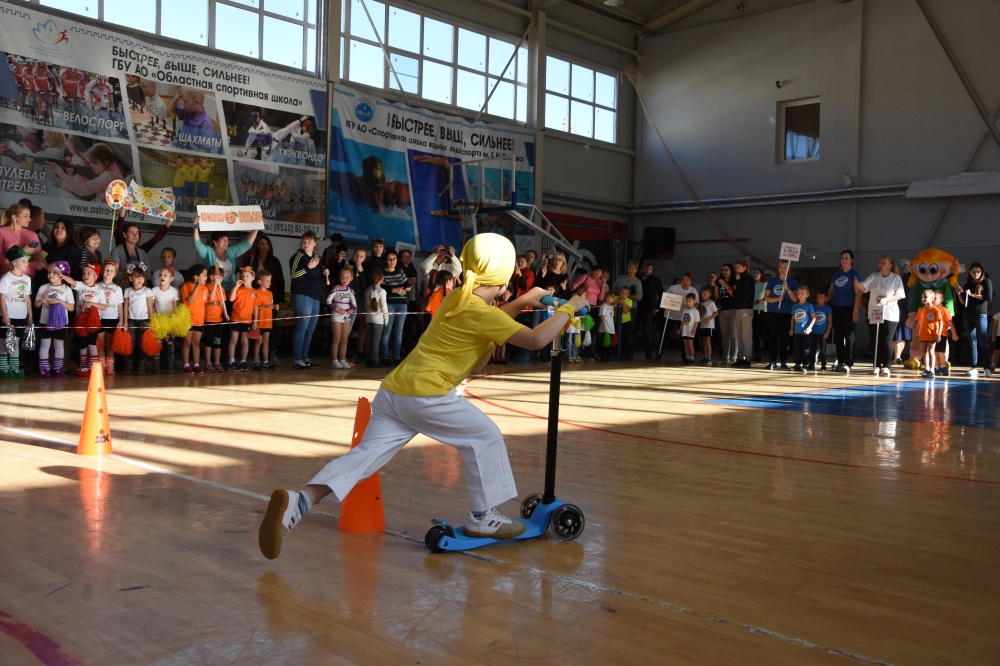 В Астрахани проходит спартакиада «Стартуют дошколята»