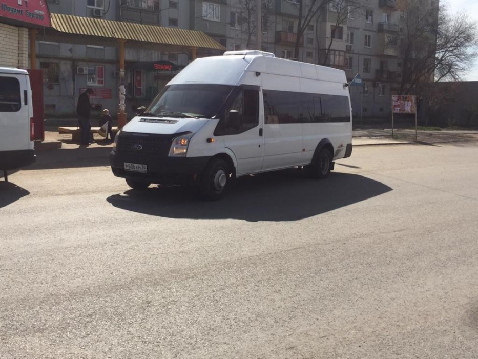 В Астрахани появилась новая маршрутка