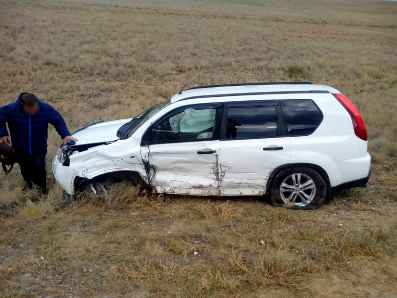 В ДТП в Астраханской области пострадали два жителя Волгограда