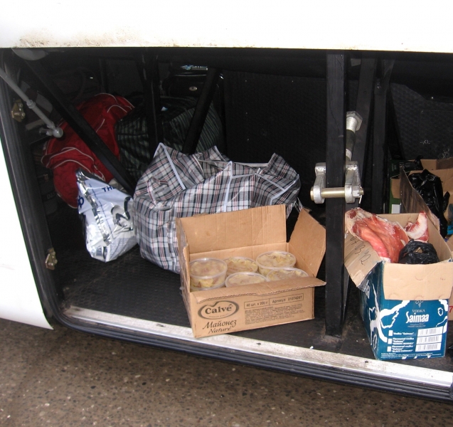 10 килограмм осетрины ехали на автобусе из Астрахани в Москву