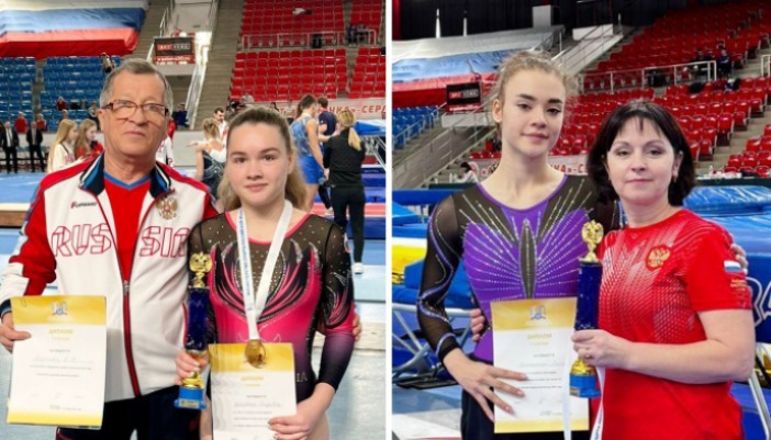 Астраханские юниорки сделали золотой дуплет на первенстве России по прыжкам на батуте