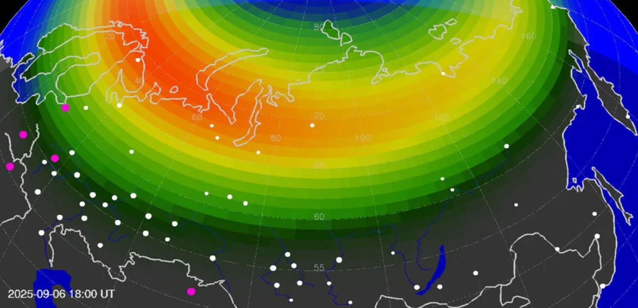 Магнитная буря накрыла Астрахань