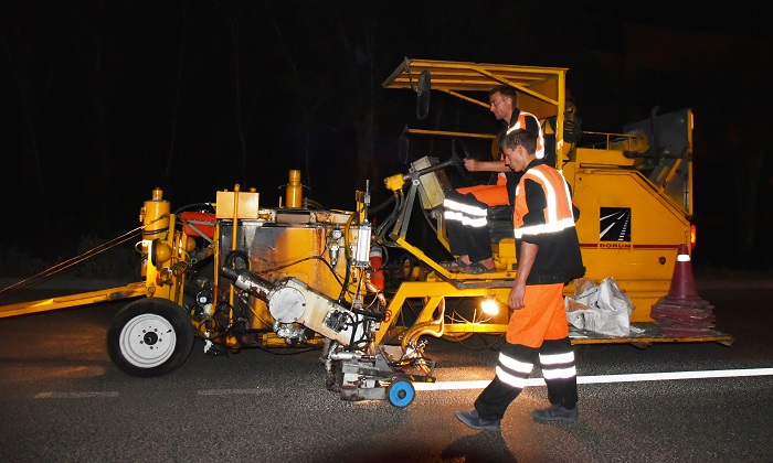 В Астрахани появится еще 40 километров новой пластиковой разметки