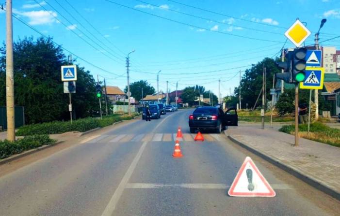 В северной части Астрахани автоледи совершила наезд на 10-летнего пешехода