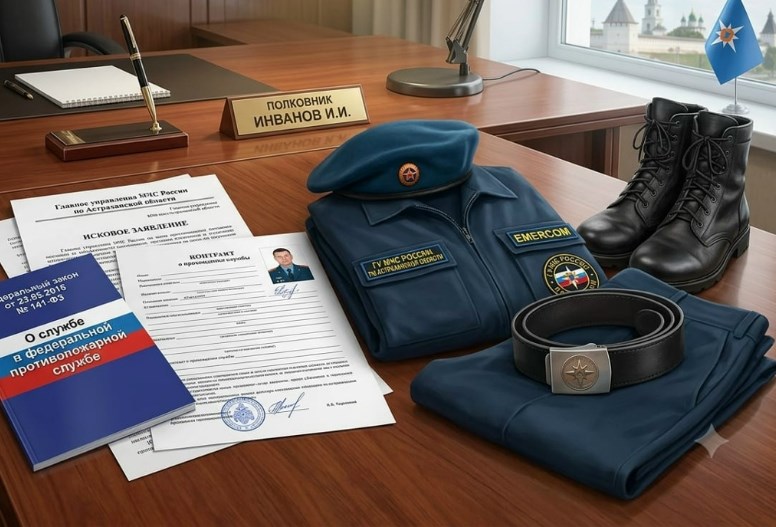 Астраханский суд встал на сторону МЧС в споре за возврат униформы