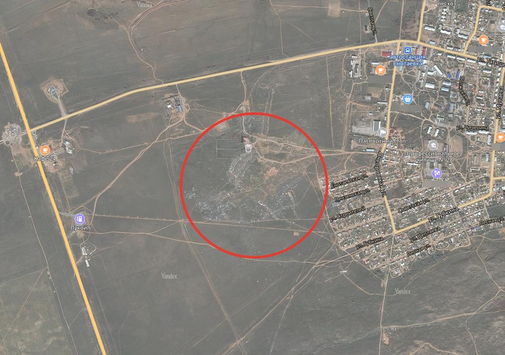 Свалку под Енотаевкой планируют рекультивировать за 240 млн рублей