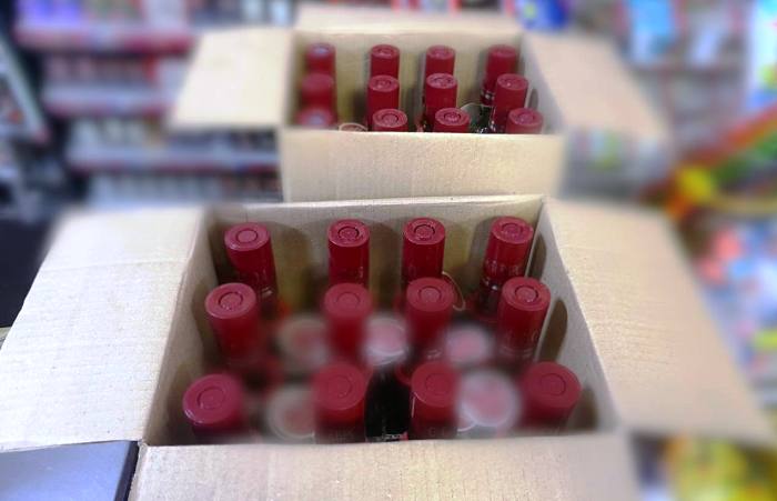 Астраханская полиция изъяла 890 литров незаконного алкоголя 