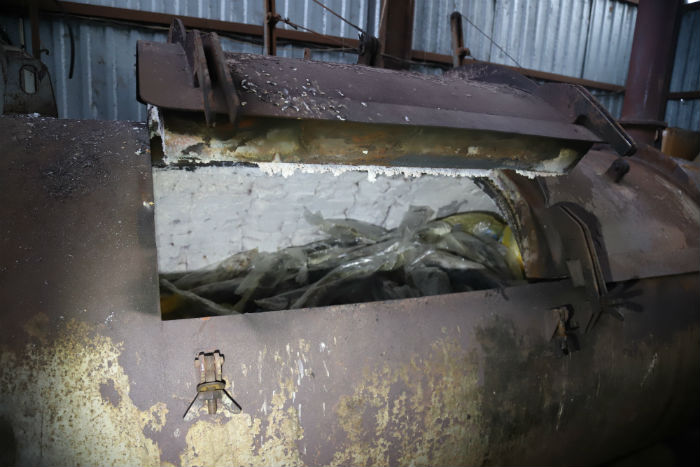 Под Астраханью сожгли в печи 200 кг осетров