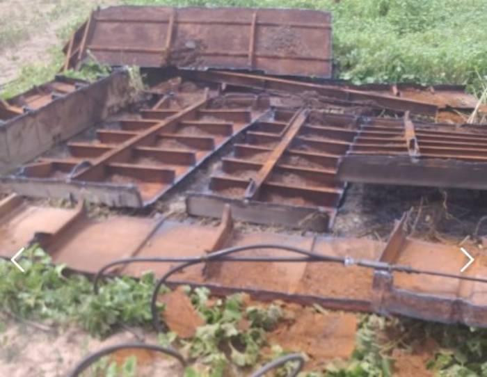 С астраханского понтонного моста пытались похитить секции