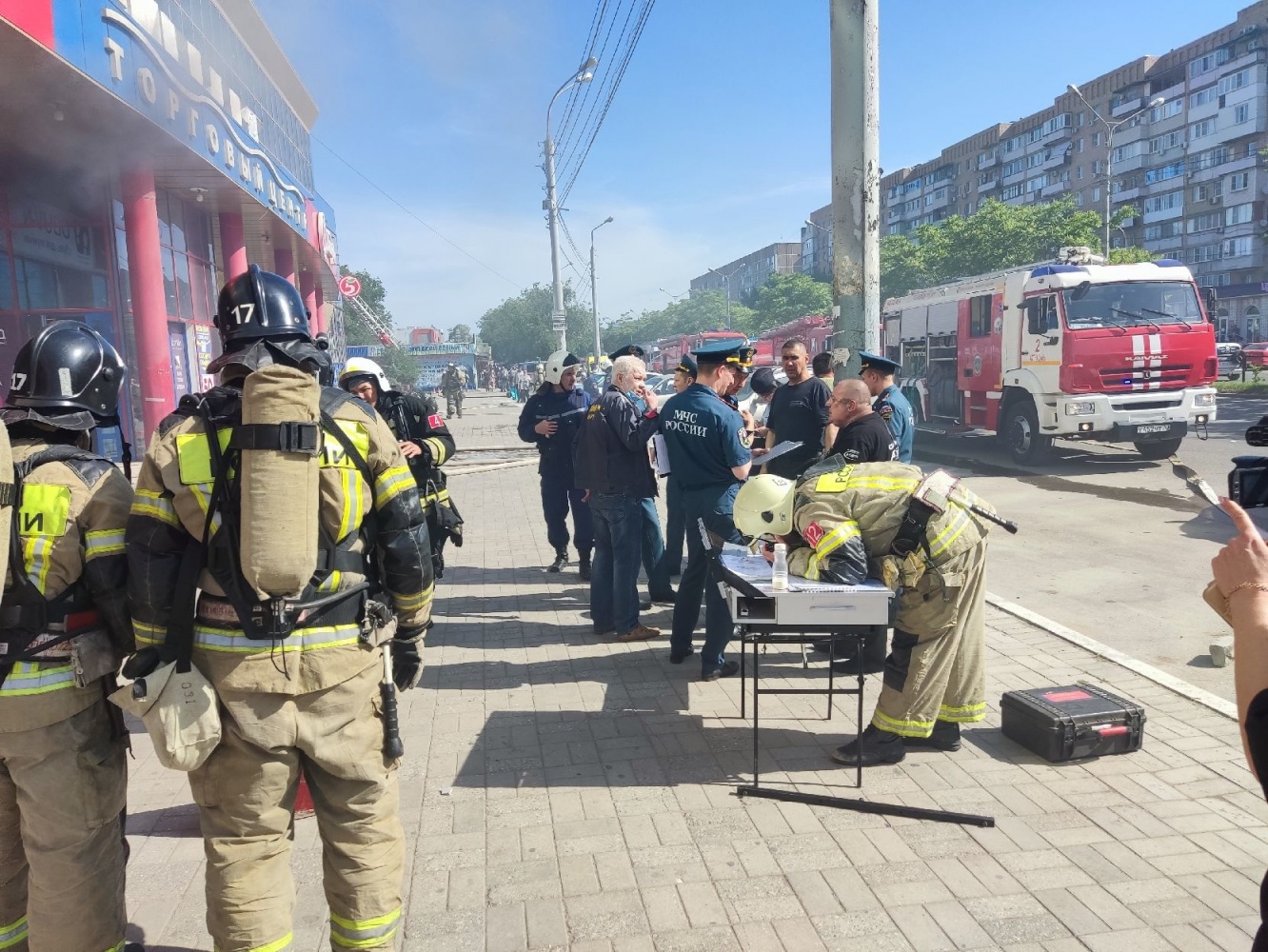 Стала известна причина пожара в ТЦ "Айсберг"